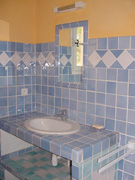 LA SALLE DE DOUCHE